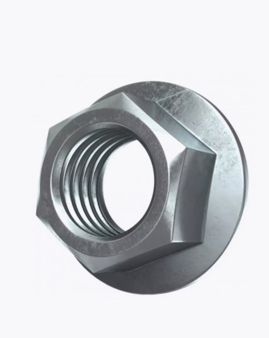 Гайка с фланцем 14 оцинк. DIN 6923 Гайка с фланцем 14 оцинк. DIN 6923