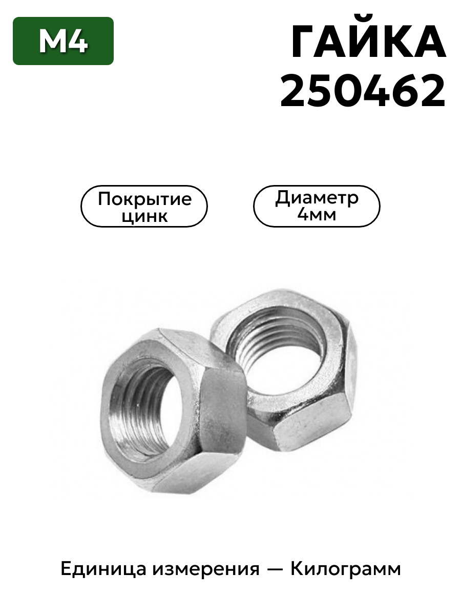 гайка 250462 п29 м4 в интернет-магазине НМК