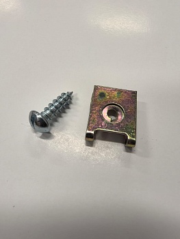 Саморезы автомобильные с закладной скобой М5, 30 шт